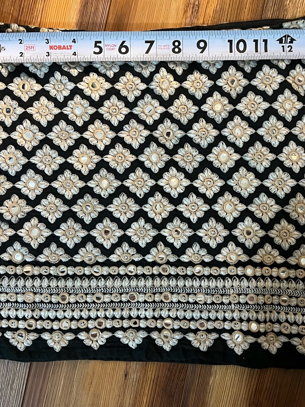Chelsea & Violet Black and Gold Sequin Mini Skirt - Picture 5 of 8